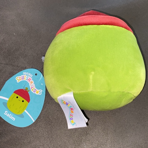 Squishmallows Salim the pickle with hat - Picture 2 of 4